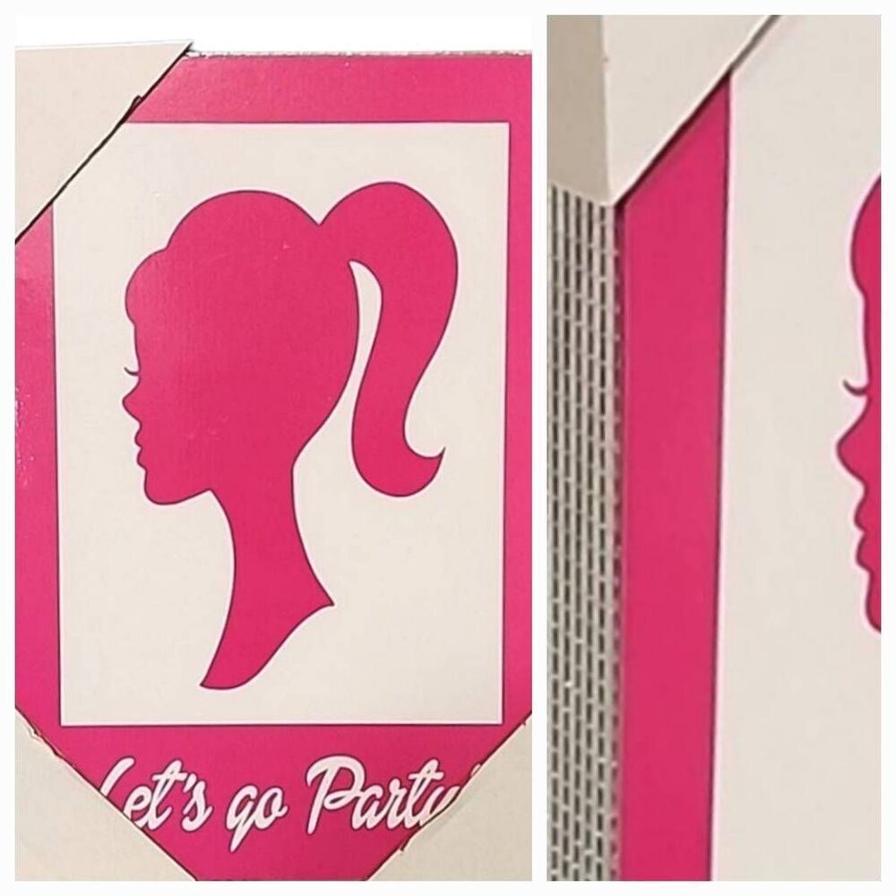 Barbie, Let's Go Party Mirrored Border Wooden Wall Decor